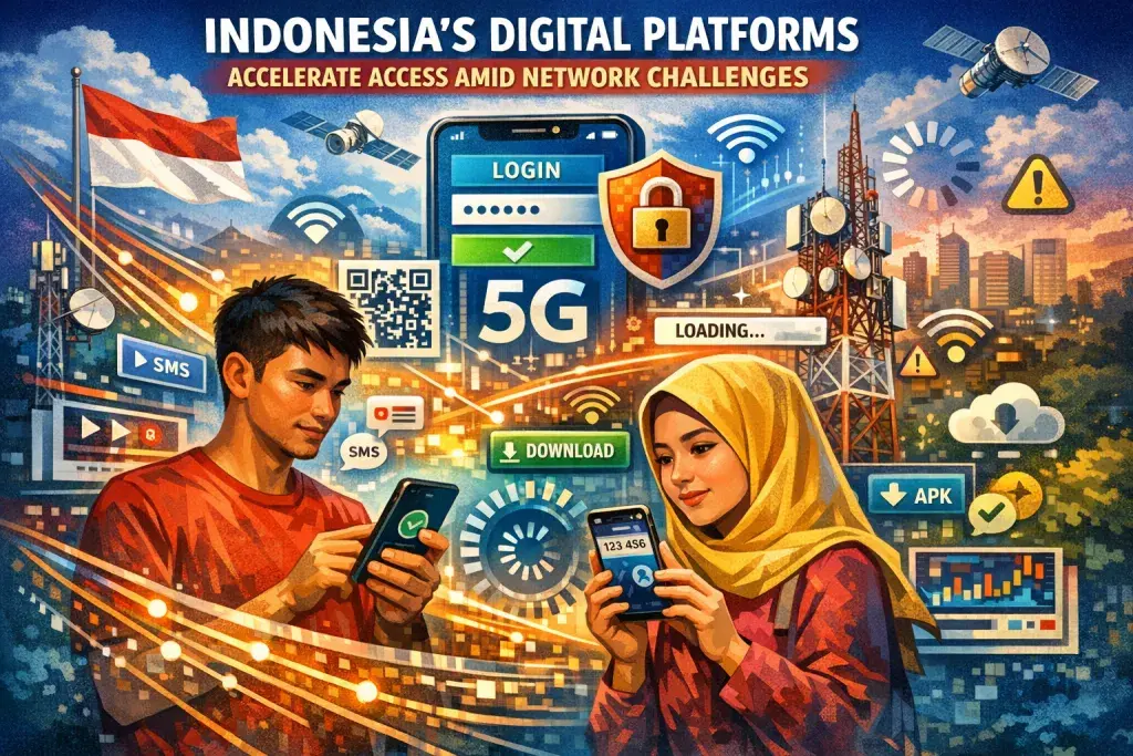Indonesia's Digital Platforms Accelerate Access Amid Network Challenges